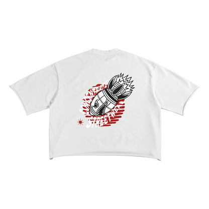 Concentrate Streetwear - Anti Control - 270gsm French Terry Raw Edge T-Shirt