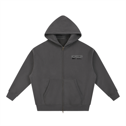 Concentrate Streetwear - Glory - 345gsm Essential Oversized Fleece Boxy Hoodie