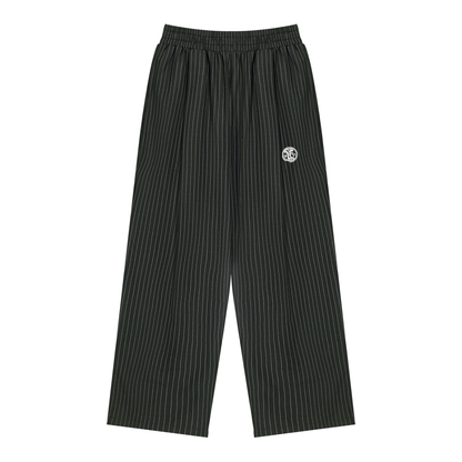 Concentrate Streetwear - CCS - 145gsm Unisex Striped Pleated Pants