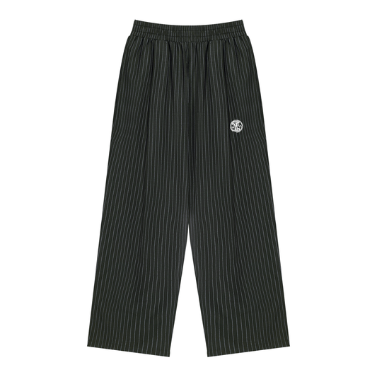 Concentrate Streetwear - CCS - 145gsm Unisex Striped Pleated Pants