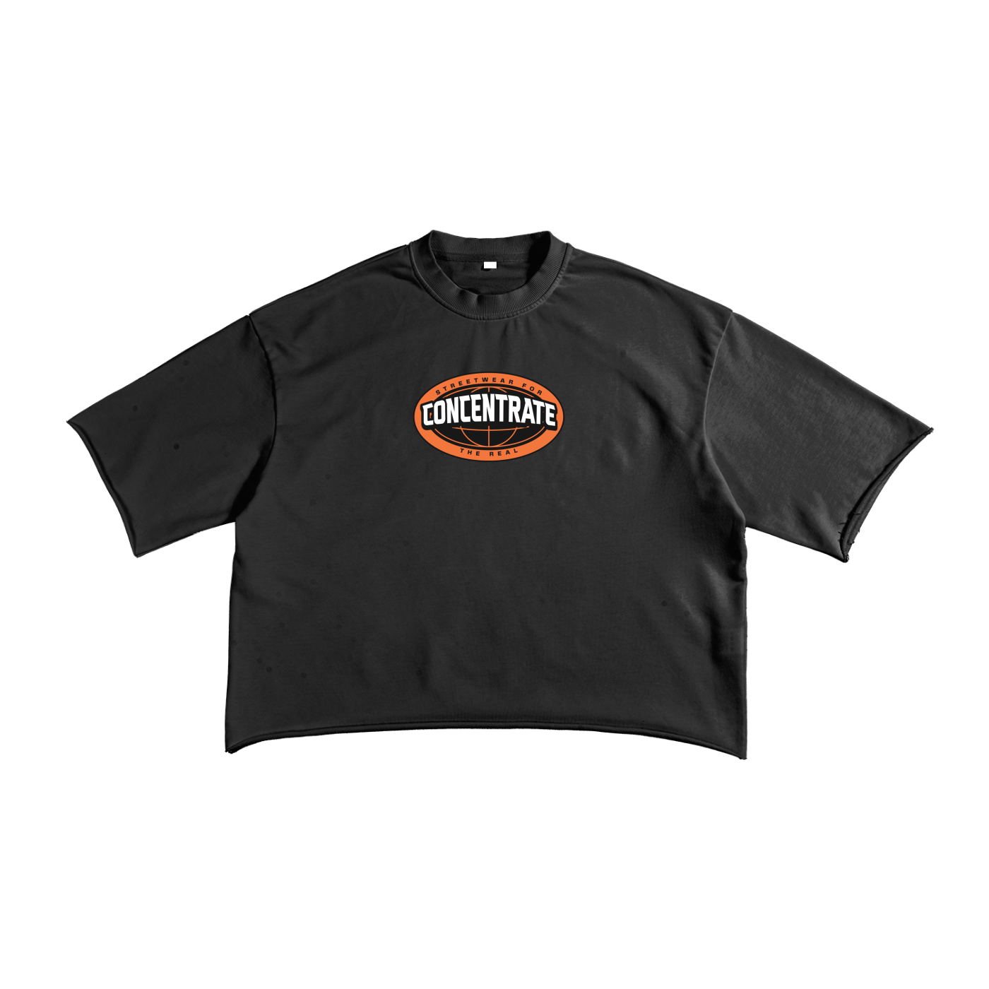 Concentrate Streetwear - The Real - 270gsm French Terry Raw Edge T-Shirt