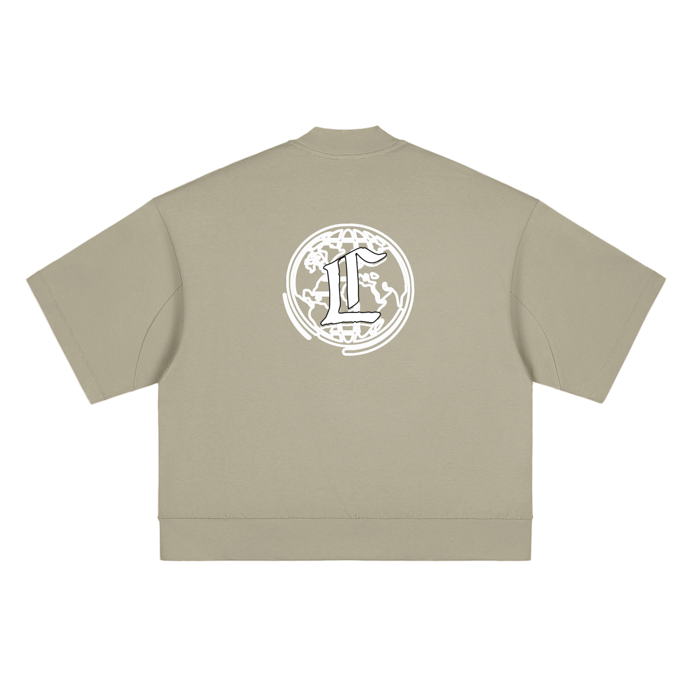 Concentrate Streetwear - CCS - 305gsm Heavyweight Massive Oversized Mock Neck T-shirt