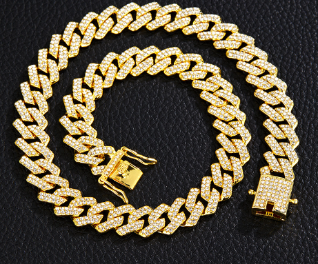 Concentrate Collective - Iced Out Chain for Men & Women Cuban Chain