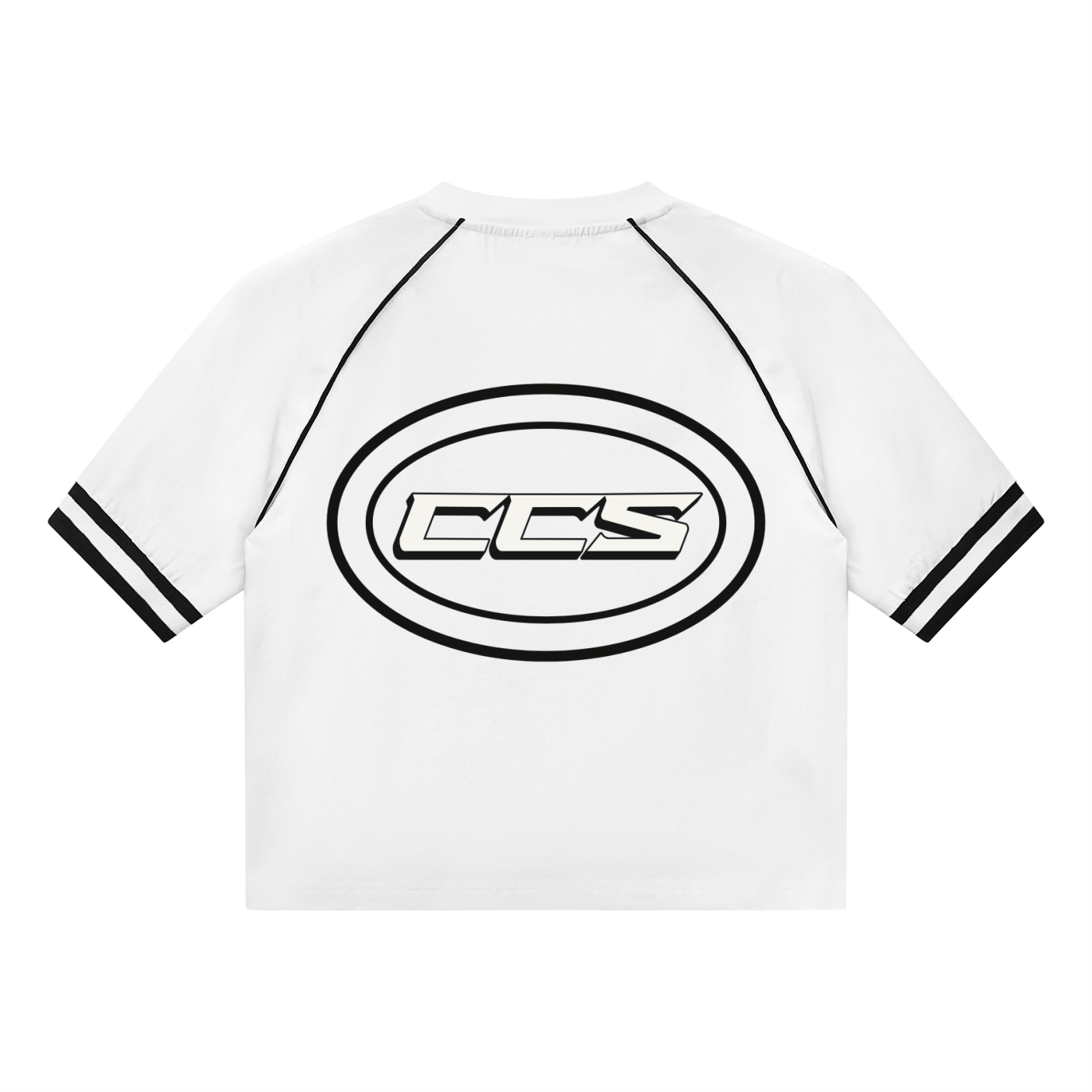 Concentrate Streetwear - CENT - 210gsm Women’s Raglan Ribbed T-Shirt