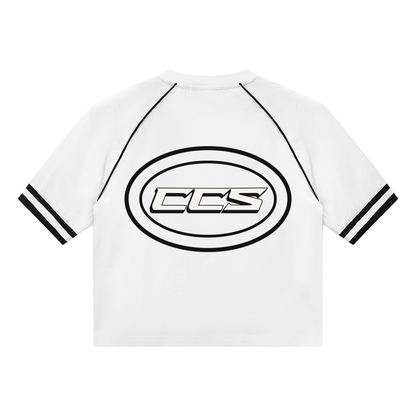 Concentrate Streetwear - CENT - 210gsm Women’s Raglan Ribbed T-Shirt