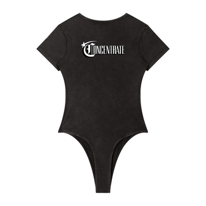 Concentrate Streetwear - Starry Sea - 275gsm Women's Mineral Wash Crewneck Bodysuit