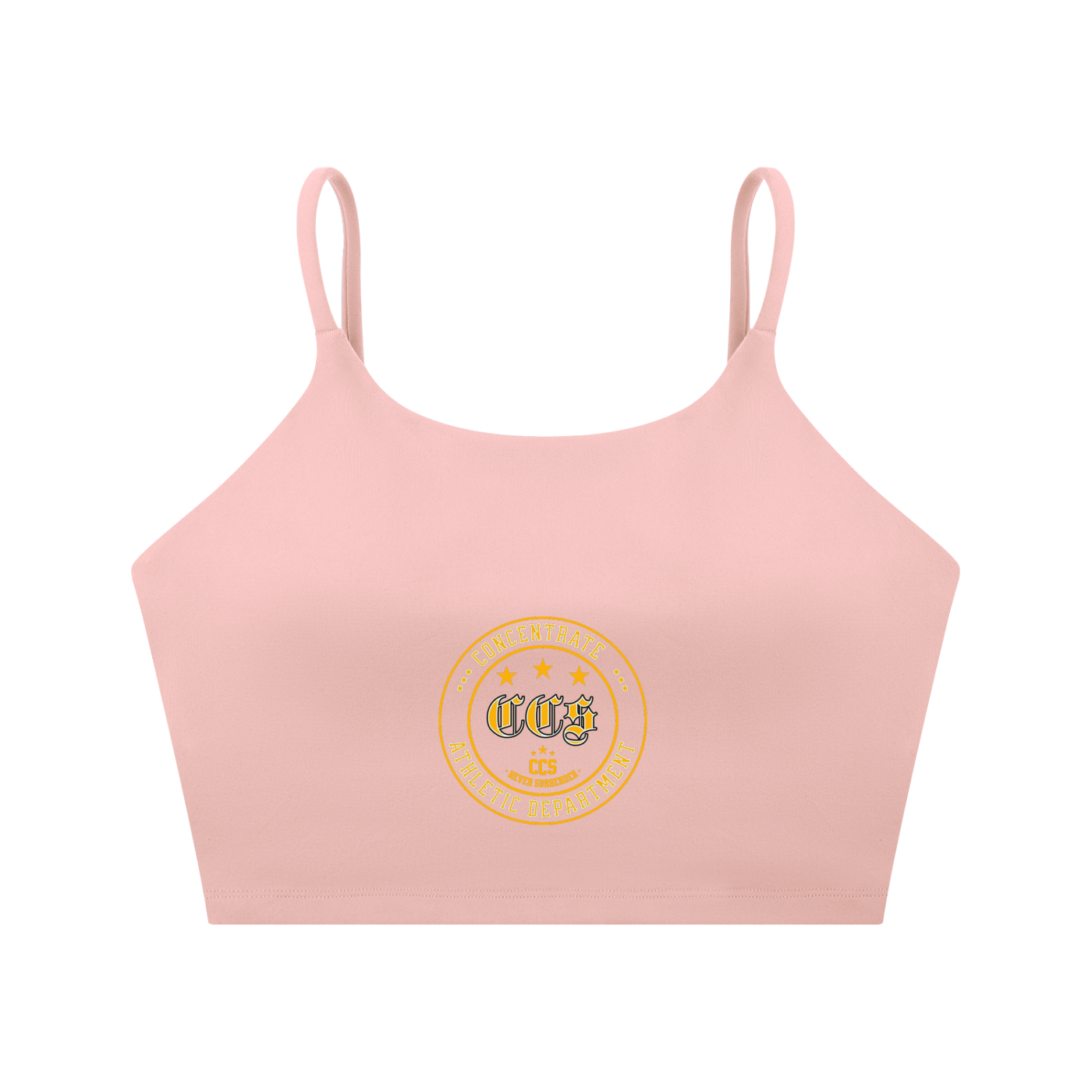 Concentrate Streetwear - CCS Athletics - Spaghetti Strap Yoga Sports Bra