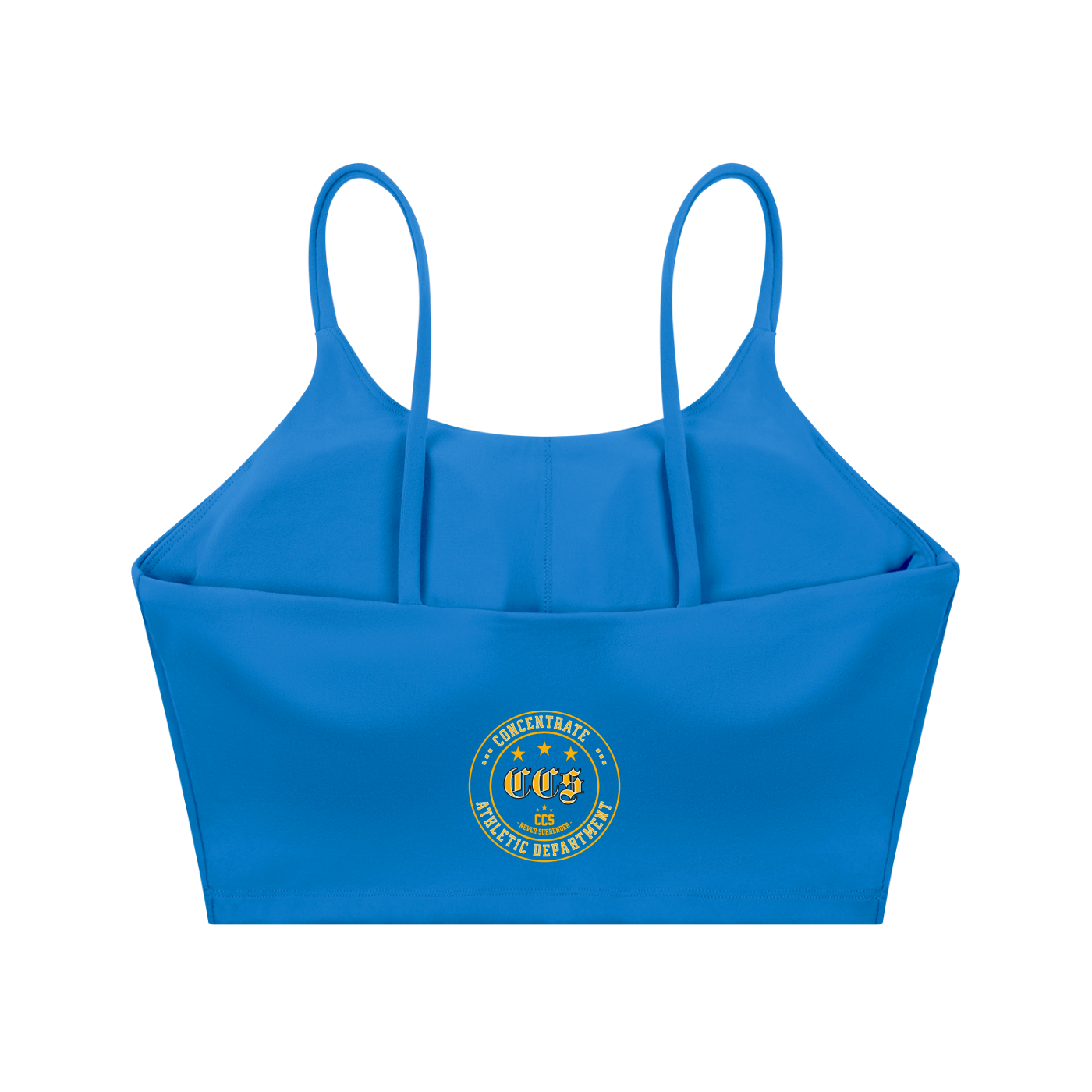 Concentrate Streetwear - CCS Athletics - Spaghetti Strap Yoga Sports Bra