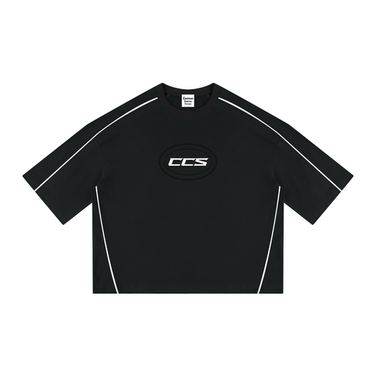 Concentrate Streetwear - CENT - 276gsm Unisex Heavyweight Boxy Piping T-Shirt