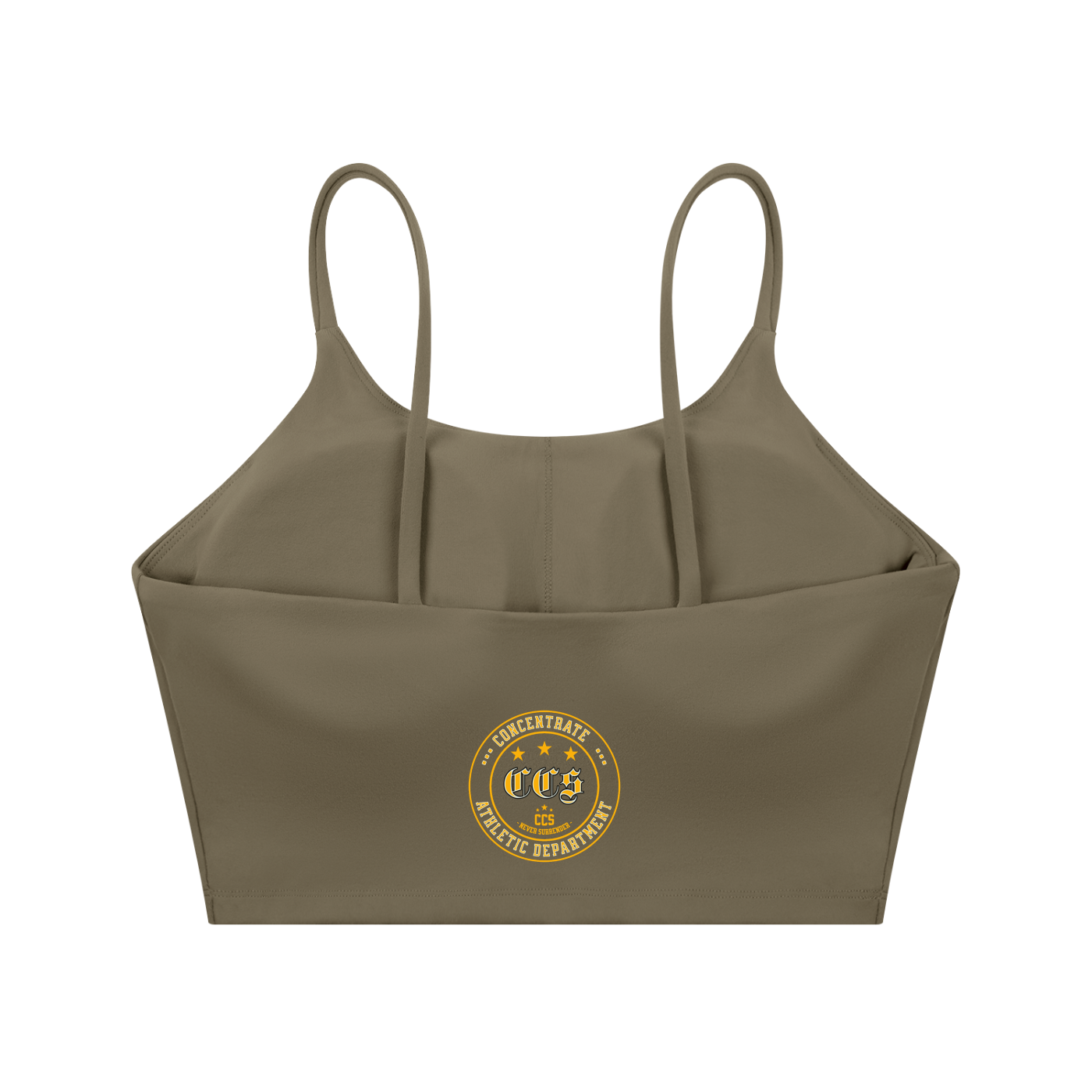 Concentrate Streetwear - CCS Athletics - Spaghetti Strap Yoga Sports Bra
