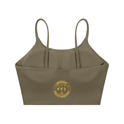 Concentrate Streetwear - CCS Athletics - Spaghetti Strap Yoga Sports Bra
