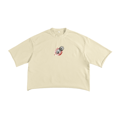 Concentrate Streetwear - Anti Control - 270gsm French Terry Raw Edge T-Shirt