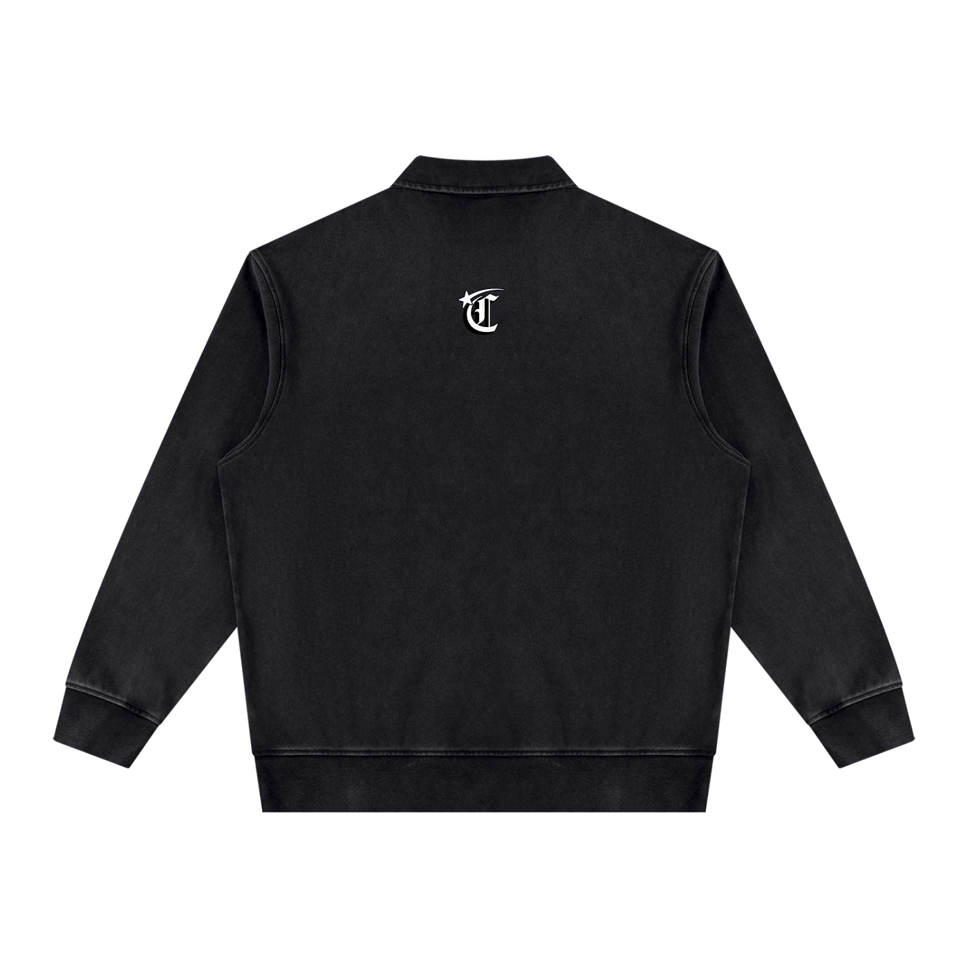 Concentrate Streetwear - Stary - 350gsm Unisex Vintage Wash Quarter-Zip Sweatshirt