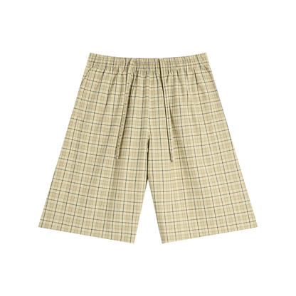 Concentrate Streetwear - CCS - 130gsm Unisex Plaid Wide Leg Shorts