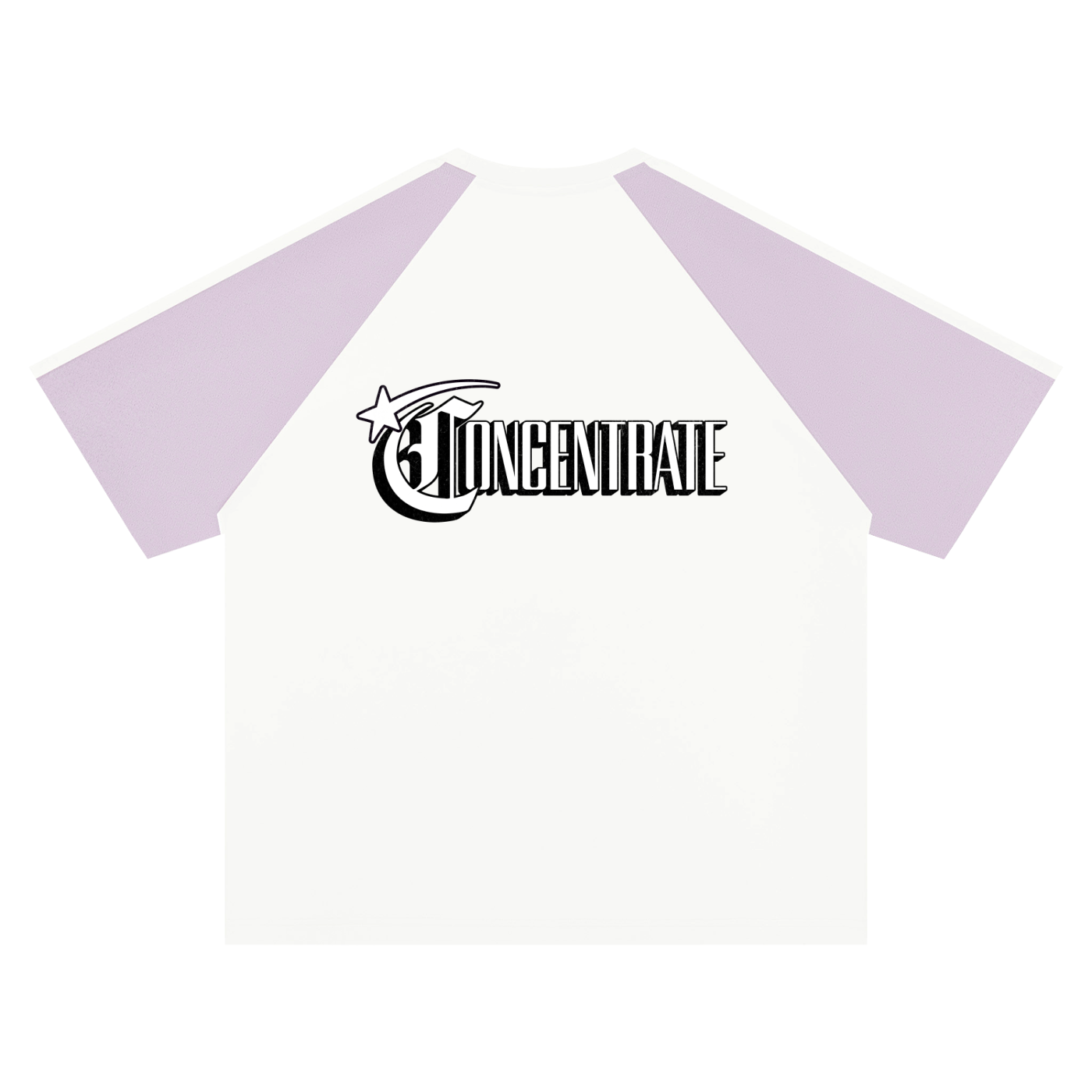 Concentrate Streetwear - Starry Sea - 200gsm Unisex Color Block Raglan T-Shirt