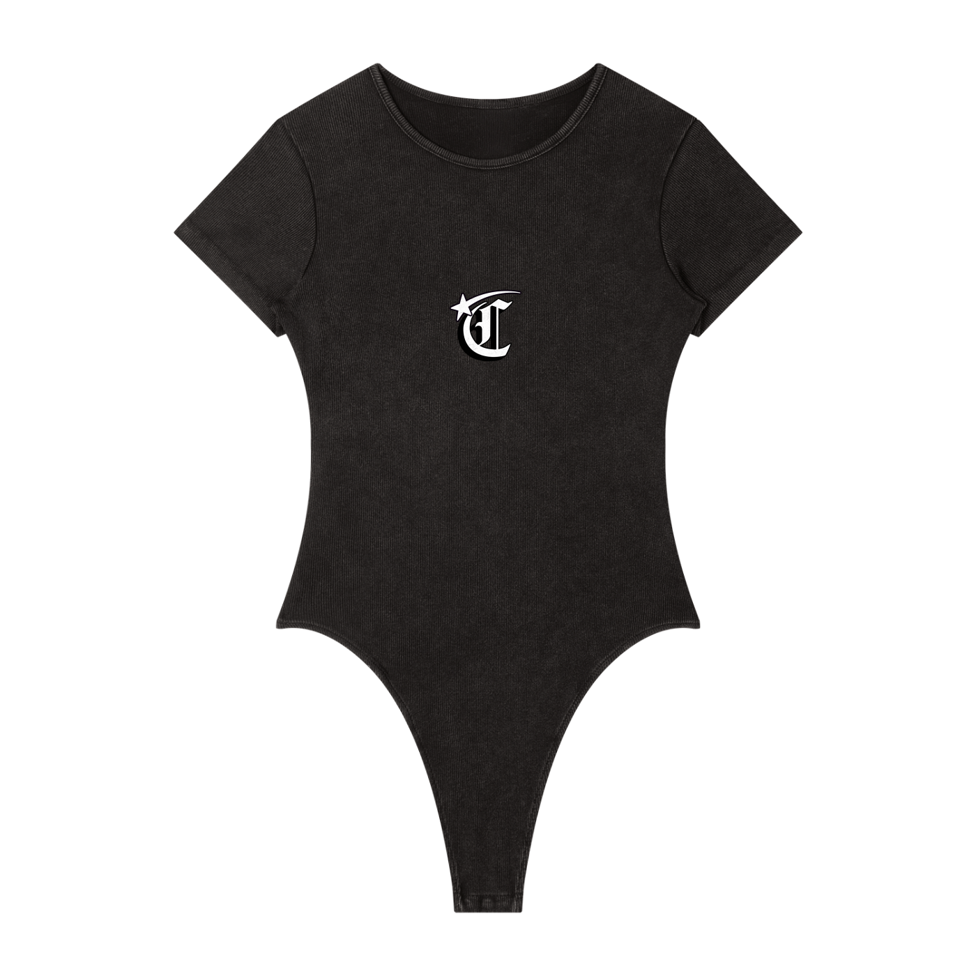 Concentrate Streetwear - Starry Sea - 275gsm Women's Mineral Wash Crewneck Bodysuit