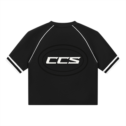 Concentrate Streetwear - CENT - 210gsm Women’s Raglan Ribbed T-Shirt