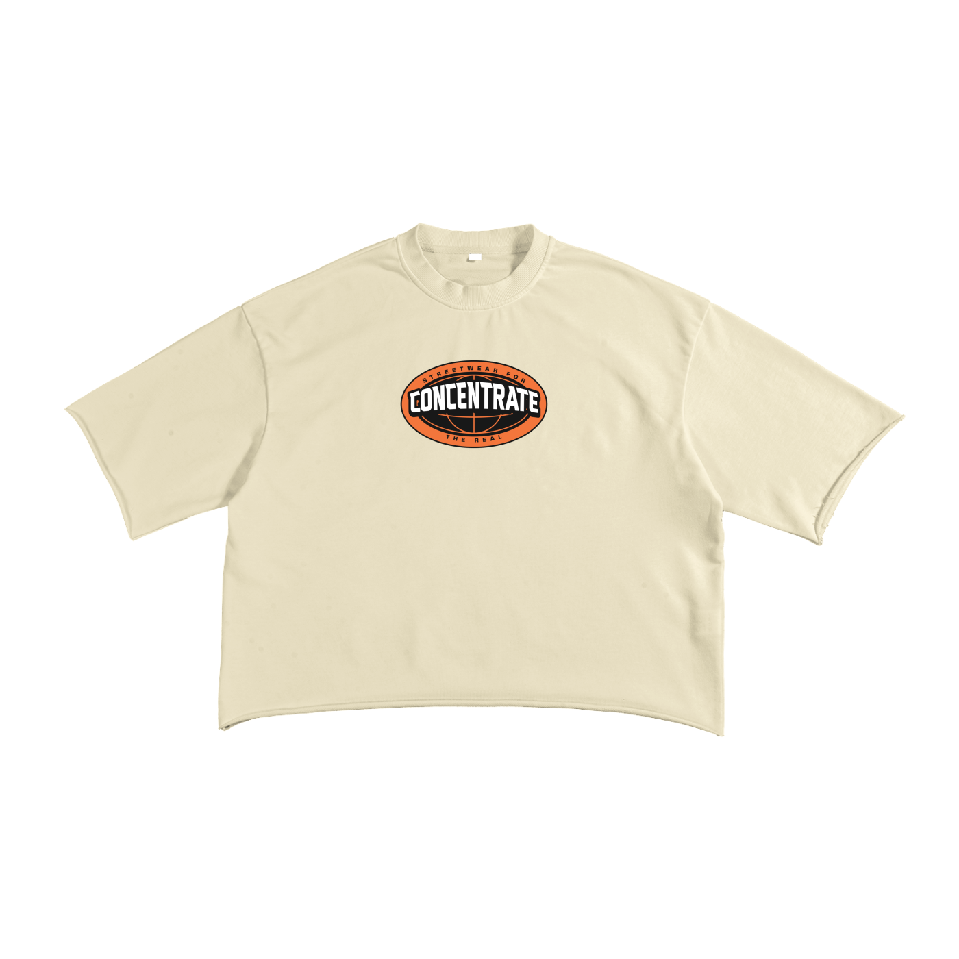 Concentrate Streetwear - The Real - 270gsm French Terry Raw Edge T-Shirt
