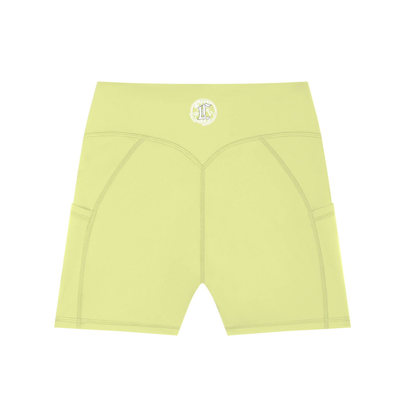 Concentrate Streetwear - CCS - Women's High-Waisted Pocket Biker Shorts