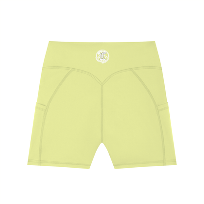Concentrate Streetwear - CCS - Women's High-Waisted Pocket Biker Shorts