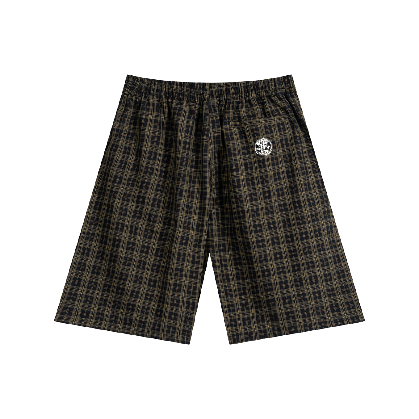 Concentrate Streetwear - CCS - 130gsm Unisex Plaid Wide Leg Shorts