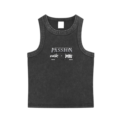 Concentrate Streetwear- Passion - 235gsm Slim Fit Snow Washed Tank Top
