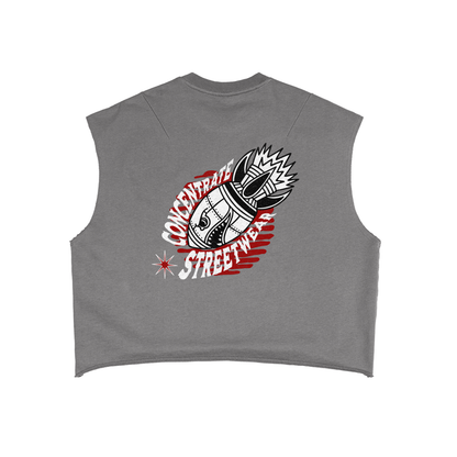 Concentrate Streetwear - Anti Control - 340gsm French Terry Boxy Tank Top