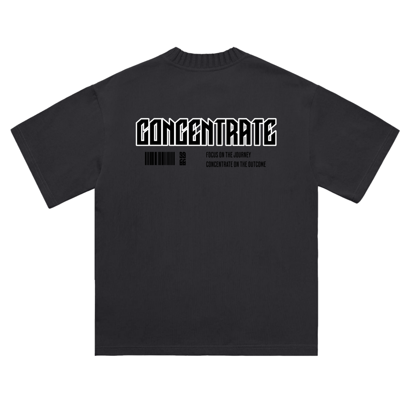 Concentrate Streetwear - Glory - 305gsm Heavyweight Knitted Round Neck T-Shirt