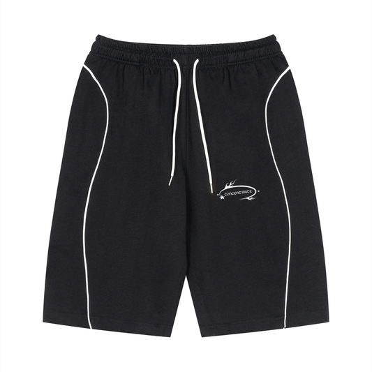 Concentrate Streetwear - WL - 210gsm Unisex Piping Drawstring Shorts