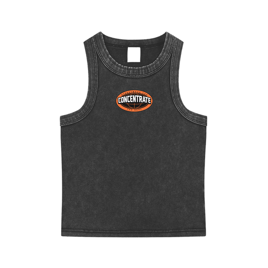 Concentrate Streetwear- The Real- 235gsm Female Snow Washed Tank Top