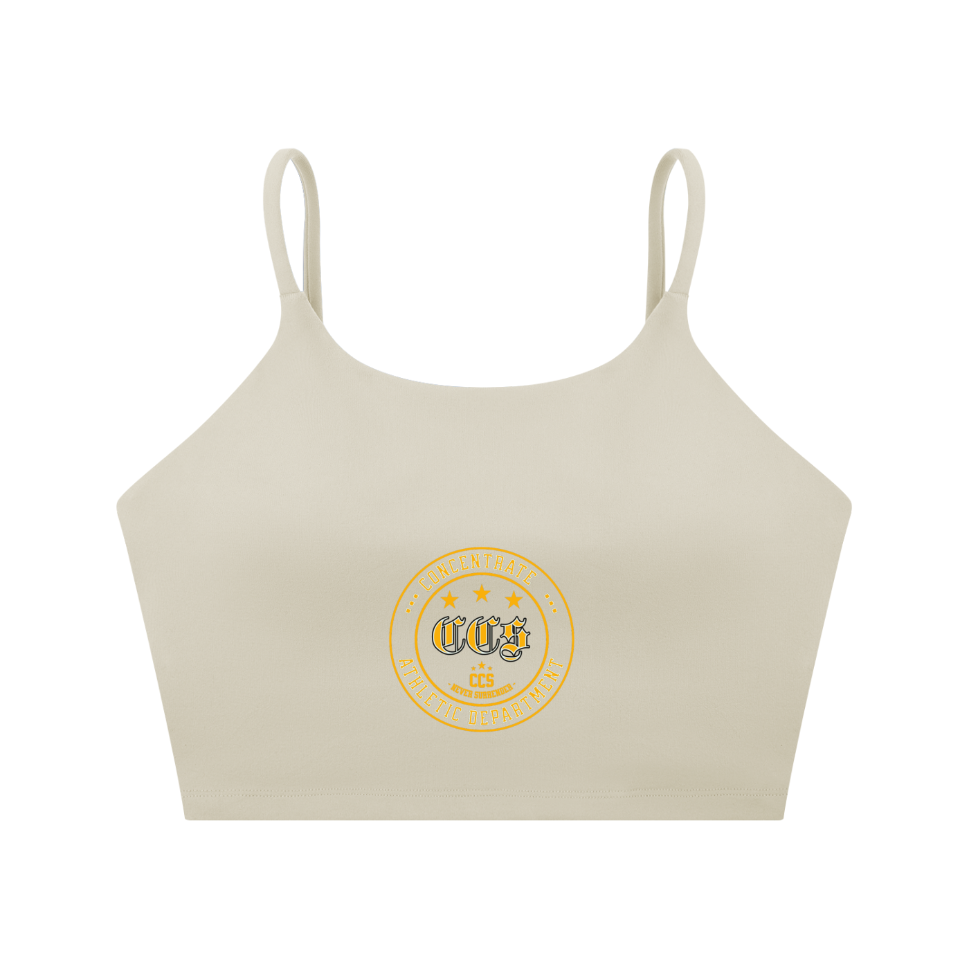 Concentrate Streetwear - CCS Athletics - Spaghetti Strap Yoga Sports Bra