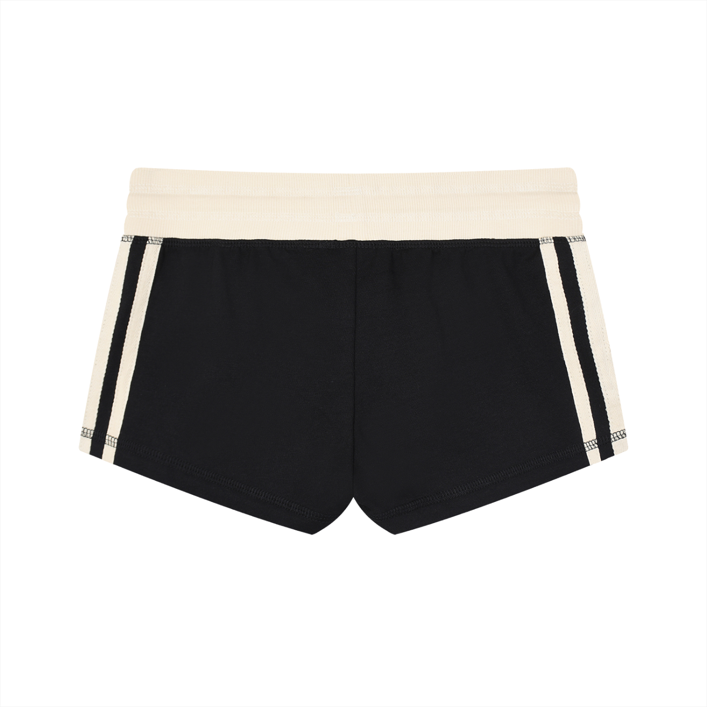Concentrate Streetwear - Starry Sea - 220gsm Women's Cheeky Contrast Stripe Track Short Shorts