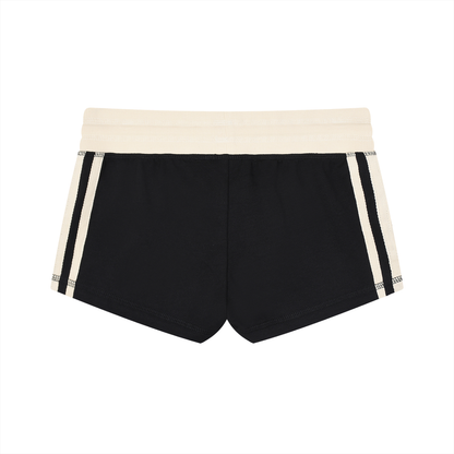 Concentrate Streetwear - Starry Sea - 220gsm Women's Cheeky Contrast Stripe Track Short Shorts