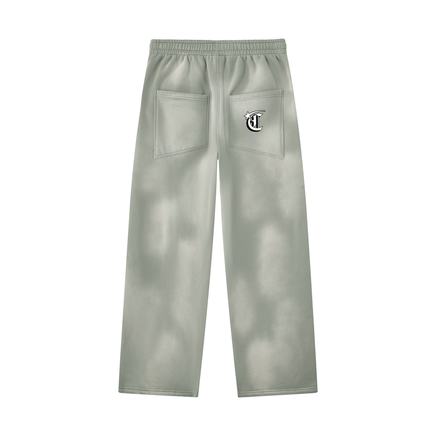 Concentrate Streetwear - Starry - 350gsm Unisex Sunfade Wide Leg Fleece Sweatpants