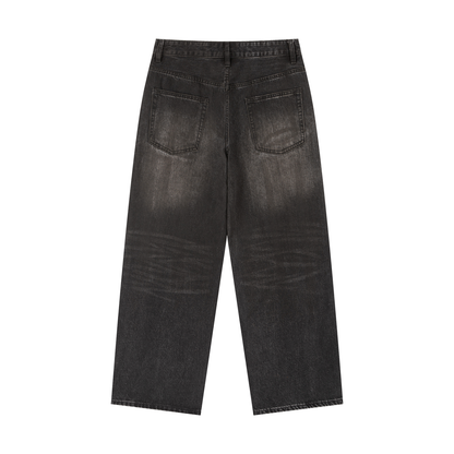 Concentrate Streetwear - Black Vintage Wash Heavyweight Denim Jeans