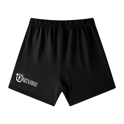 Concentrate Streetwear - Starry Sea - 425gsm Unisex Earth Tone Loose Fit Cotton Shorts