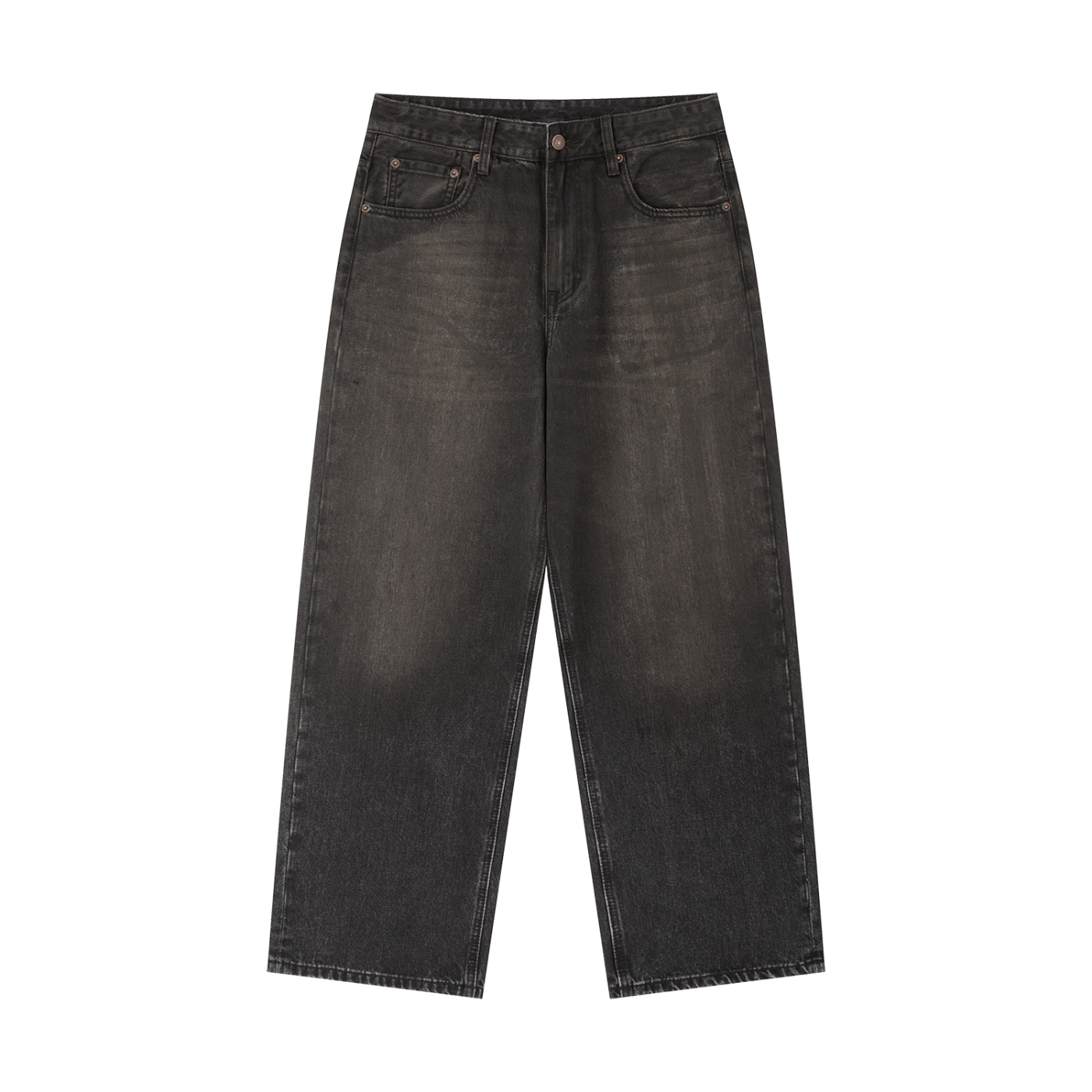 Concentrate Streetwear - Black Vintage Wash Heavyweight Denim Jeans