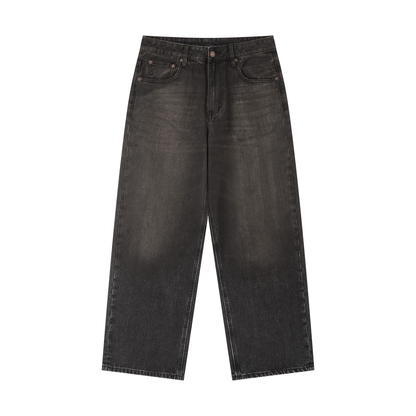 Concentrate Streetwear - Black Vintage Wash Heavyweight Denim Jeans