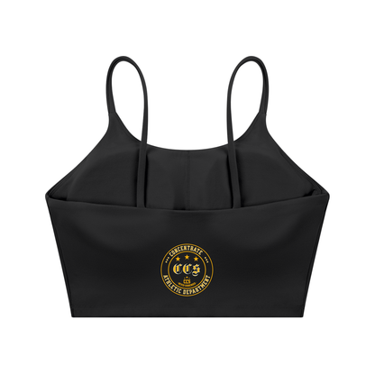 Concentrate Streetwear - CCS Athletics - Spaghetti Strap Yoga Sports Bra