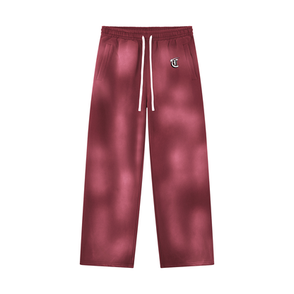 Concentrate Streetwear - Starry - 350gsm Unisex Sunfade Wide Leg Fleece Sweatpants