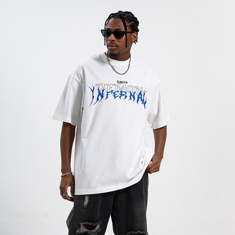 Concentrate Collective -Greed Demon - Heavy Drop Shoulder Tee