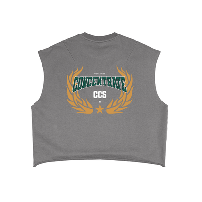 Concentrate Streetwear - Drop Out - 340gsm French Terry Boxy Tank Top