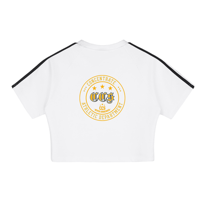 Concentrate Streetwear - CCS Athletics - 230gsm Taped Cooling Performance Crop Top