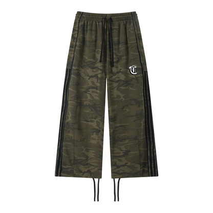 Concentrate Streetwear - Starry Sea - 360gsm Unisex Camo Wide Leg Sweatpants