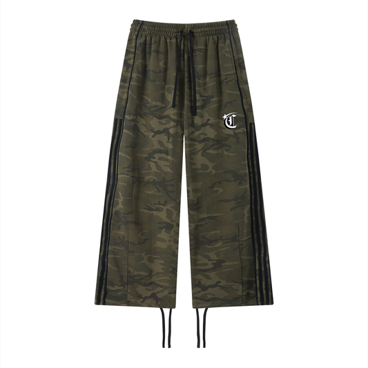 Concentrate Streetwear - Starry Sea - 360gsm Unisex Camo Wide Leg Sweatpants