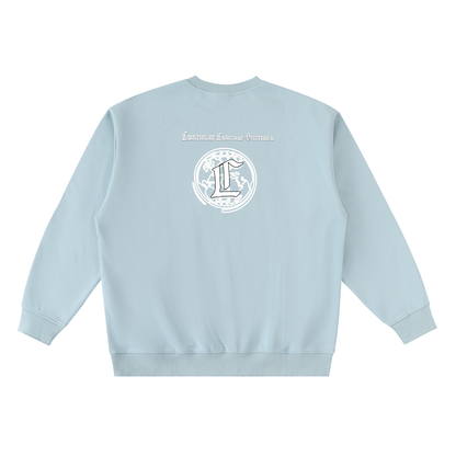 Concentrate Streetwear - CCS - 380gsm Oversized Thick Crewneck Taped Sweatshirt