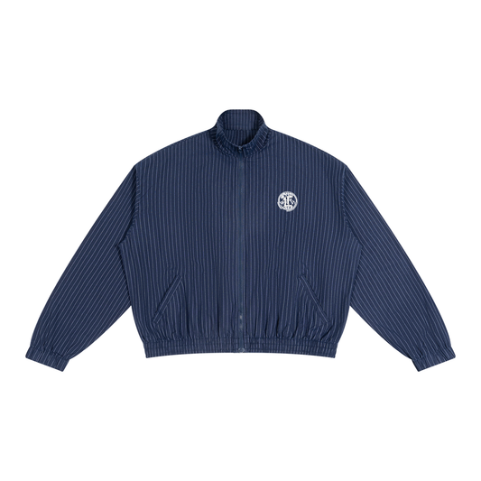 Concentrate Streetwear - CCS - 145gsm Unisex Striped Full-Zip Track Jacket