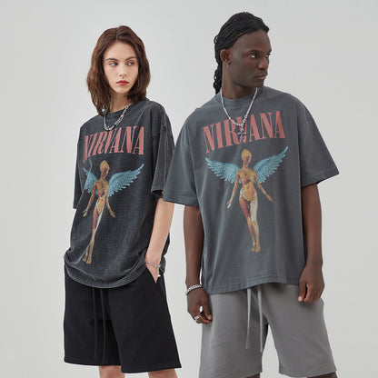 Concentrate Collective - Acid Wash Loose - Nirvana Tee