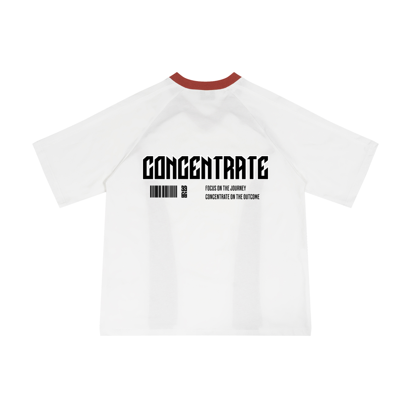 Concentrate Streetwear - Glory - 230gsm Unisex Color Block V-Neck T-Shirt