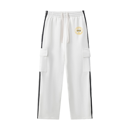 Concentrate Streetwear - CCS Athletics - 350gsm Side Stripe Straight-Leg Pants